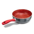 Panela Philco PPH240APR Revestimento Redstone Fundo Triplo com Tampa 2,7L