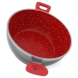 Panela Philco PPN24A Revestimento Redstone Fundo Triplo com Tampa 4,6L
